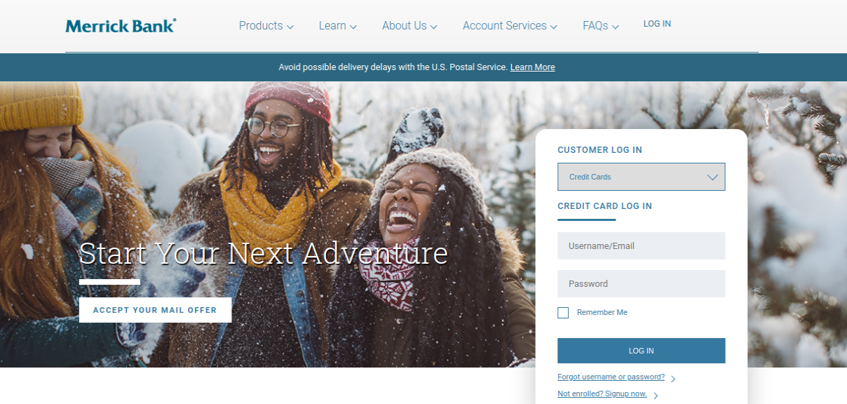 Merrick Bank Login